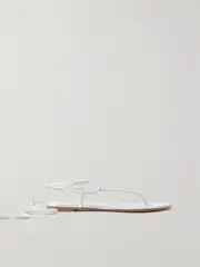 [Gianvito Rossi] Gianvito Rossi - Gwyneth Leather Sandals - White - IT42 IT 42 White