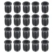 50Pcs Threaded Insert, M8-1.25x20 Nut Threaded Inserts for Wood Working Tool