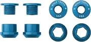 Wolf Tooth Components Set of 4 Chainring Bolts+Nuts for Single Ring (1X) Drivetrains