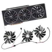 Cooling Fans for XFX RX6800 6800XT 6900XT Graphics Card CF1015U12D CF9015U12D
