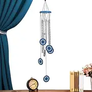 Evil Eye Wind Chime - Window Wind Bells,Unique Evil Eye Blessing Windcatcher, Evil Eye Wind Bells for Home, Balcony, Patio, Garden Decoration