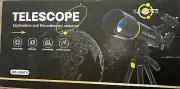 Koolpte telescope 90mm Aperture 900mm. Vertisteel AZ mount. Includes tripod.