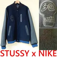 在飛比找Yahoo!奇摩拍賣優惠-BLACK極新STUSSY x NIKE三十周年NSW防水防