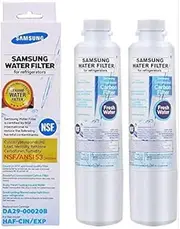 DA29-00020B Refrigerator Water Filter - Compatible with Samsung DA29-00020B, DA29-00020A, HAF-CIN/EXP, NSF 42&53&401 Certification, can Filter 99.67% of pollutants and Harmful Bacteria.(2)