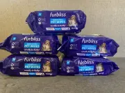 Furbliss Hygienic Pet Wipes for Dogs & Cats, Cleansing Grooming & Deodorizing...