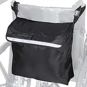 Wheelchair Backpack Bag,Wheel Chair and Walker Accessories Side Storage Bags, Seat Backpack Bag for Mobility Scooters, Waterproof Large Wheelchair Accessories Bags to Hang on Back
