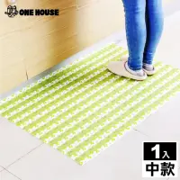 在飛比找momo購物網優惠-【ONE HOUSE】韓風拼接超大吸濕防滑地墊(50x70c