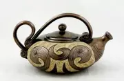Unique Teapot, Rustic Earthenware Tea Maker, Art pottery kettle, Quirky teapot