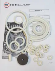 1970 Gottlieb Mini Cycle Pinball Machine Rubber Ring Kit