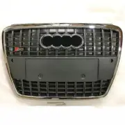S8 Style Chrome ring Strip Gray Front bumper Grille For Audi A8 S8 D3 2005-2009 (for: Audi)