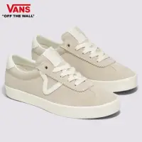 在飛比找momo購物網優惠-【VANS 官方旗艦】Sport Low 男女款米色滑板鞋