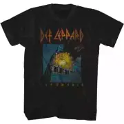 Def Leppard T-Shirt, Pyromania Album, Black Vintage Rock Band Merch For Men Wome
