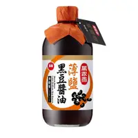 在飛比找蝦皮購物優惠-萬家香 薄鹽黑豆醬油 450ml/瓶 100%純釀造  無人