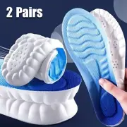 Breathable 4D Cloud Insoles 2 Pairs for Comfortable Hiking Shoes Inner Soles AU