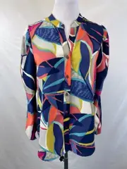NWT Nic & Zoe Jigsaw Leaf Top XS