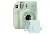 Fujifilm Instax Mini 12 Instant Camera w Case - Mint Green