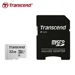 【TRANSCEND 創見】TF MICROSDHC-300S 32G 記憶卡 附轉卡【三井3C】