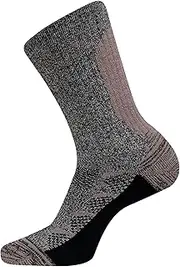 [MERRELL] Kids' MOAB Hiking Midweight Cushion Crew Socks - Coolmax Moisture Management and Arch Support