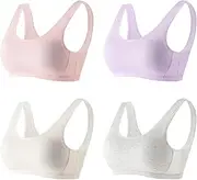 [XHuaJun] Cotton Training Bras for Girls Big Girls' Sports Bra Yoga Bra for Teens Comfort Dance Crop Top