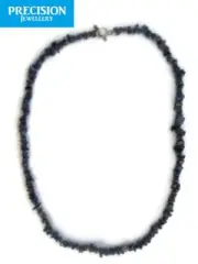 Lapis Lazuli Chips Necklace Gemstone Crystal Healing Honour Power Wisdom Truth