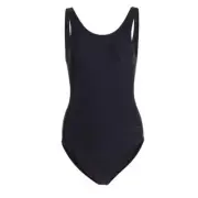 BNWT Ladies Sz 16 Slazenger Brand Black Basic Bather Swim Suit