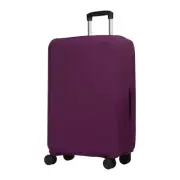 Luggage Cover, Suitcases Covers Fits 25-28 Inch Luggage for Travel Purple Red