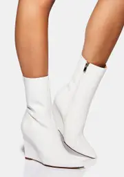 [AZALEA WANG] Figure It Out Wedge Boots