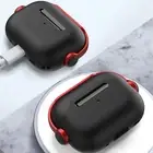For Airpods 4th 3rd Pro 2nd/1st Gen Smooth TPU+PC Music Headset Case ShockProof