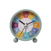 Educational Wall Clock for Kids Learning Time, Silent Non-Ticking6573