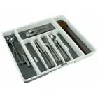 madesmart 8 Compartment Expandable Cutlery Tray - White