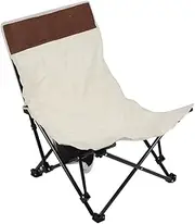 Reclining Back Beach Chair, Rugged Beach Chair Multifunctional Durable for Patio