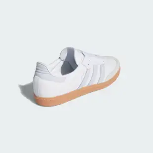 【adidas 愛迪達】SAMBA OG 運動休閒鞋(IE0877 女鞋 運動鞋 ORIGINALS經典休閒鞋 雲白色x光暈藍)