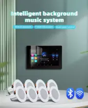 Bluetooth Wall Amplifier Ceiling Speaker Stereo Home Theater Sound System US