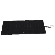 Chisel hanging bag Canvas Tool Roll Holder Wrench Pouch 15 Pockets for 7297