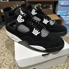 Air Jordan 4 Retro White Thunder Mens Size 14 FQ8138-001 Authentic