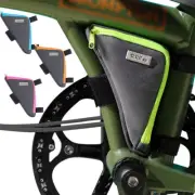 Triangle Frame Bike Tool Bag for Brompton Green Pink Orange