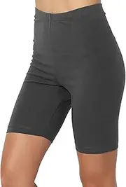[VREWARE] Women's Sports Yoga Pants Slimming Running Fitness Yoga Leggings Outerwear Shorts Solid Color Flat Five Pants