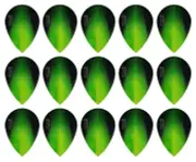 5 New Sets Harrows Sonic Pear Dart Flights – Ships w/ Tracking - Green