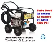 NEW HONDA 13 HP 4800 PSI HIGH PRESSURE WATER WASHER CLEANER ITALIAN PUMP