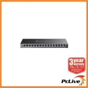 TP-Link TL-SG2016P JetStream 16-Port Gigabit Smart Switch with 8-Port PoE+ Omada