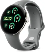 [Google] Pixel Watch 3 (41 mm) - Android smartwatch with Heart Rate Tracking, Advanced Running from Fitbit, Fitness Insights, 24-Hour Battery - Champagne Gold Aluminium case - Hazel Band - Wi-Fi