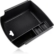 EERLHXWF Fit for Hyundai i30 2017-2024, Car Center Console Storage Box, Anti-Scratch Car Center Console Armrest Organizer Tray, Black