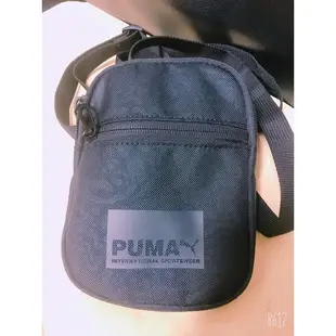 PUMA-男女Evolution側背包-黑色