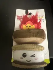 Boots and & Barkley Catnip Pounce Cat S’more and Fire Toy Kitty Catnip NEW