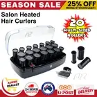 Classic Salon Hair Curlers Heated Vs Sassoon Setter Multi Curls 20 Rollers NEW