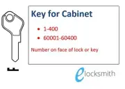 Key Cut to Code Number Suits Namco + others - Filing Cabinet Lock - FREE POST