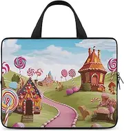 Laptop Case Sleeve Shockproof Computer Carrying Bag Candy Land Laptop Bag Tote Lightweight Notebook Case Cover Traveling Briefcase Handle Bags for Travel Business 17inch