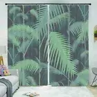 Noodle Part Nice Leaf 3D Curtain Blockout Photo Printing Curtains Drape Fabric