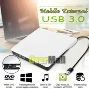 External CD/DVD Drive USB 3.0 Burner High Speed Data Transfer For Laptop PC Mac