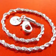 Necklace Pendant Chain Real 925 Sterling Silver Filled Solid Antique Design